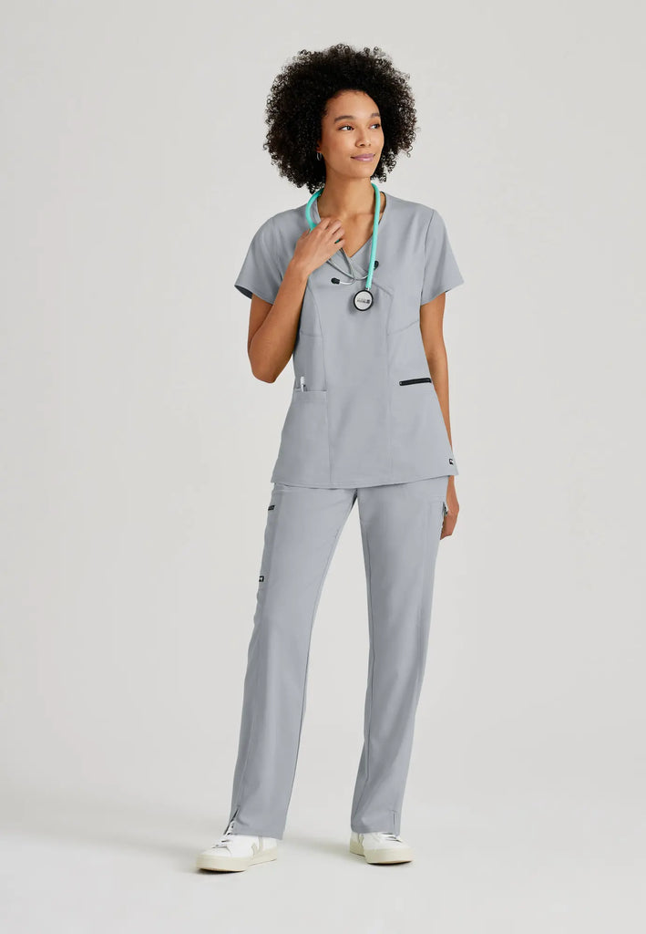 Barco Scrubs Women's Kim Top Moonstruck | scrub-supply.com