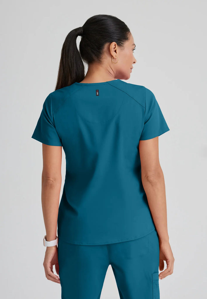 Barco Scrubs Women's Emma Top Bahama | scrub-supply.com