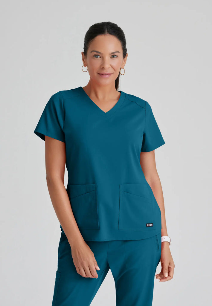 Barco Scrubs Women's Emma Top Bahama | scrub-supply.com