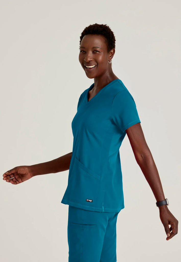 Barco Scrubs Women's Serena Top Bahama | scrub-supply.com