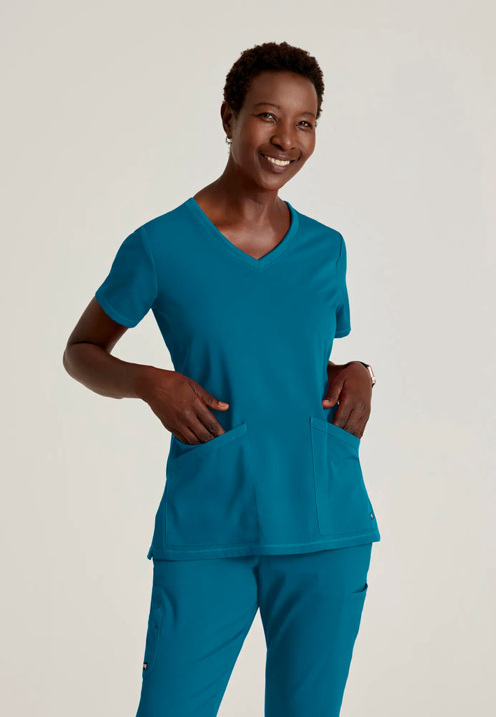 Barco Scrubs Women's Serena Top Bahama | scrub-supply.com