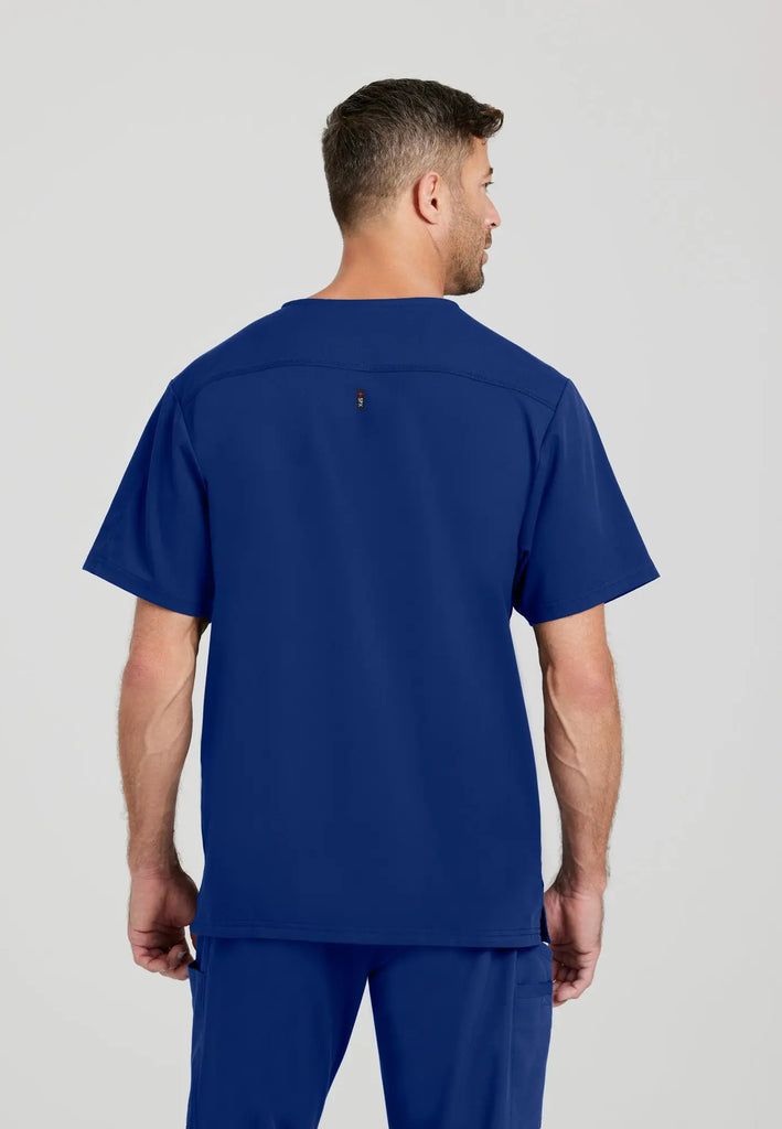 Barco Scrubs Men's Murphy Top Indigo | scrub-supply.com