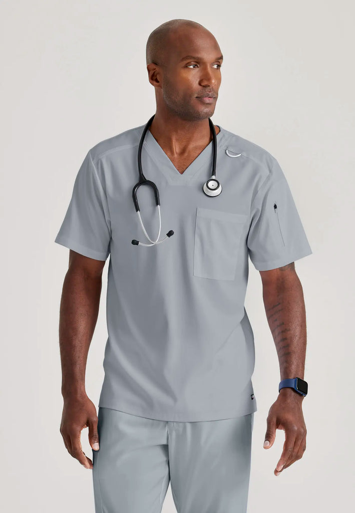 Barco Scrubs Men's Murphy Top Moonstruck | scrub-supply.com