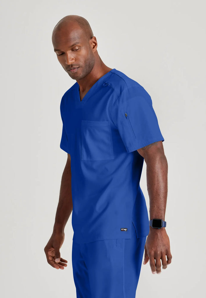 Barco Scrubs Men's Murphy Top Galaxy | scrub-supply.com