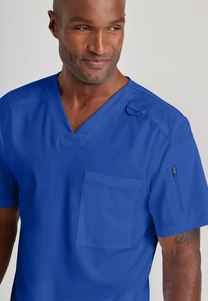 Barco Scrubs Men's Murphy Top Galaxy | scrub-supply.com