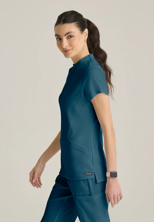 Grey's Anatomy by Barco Scrubs Women's Kristi Top Bahama | scrub-supply.com