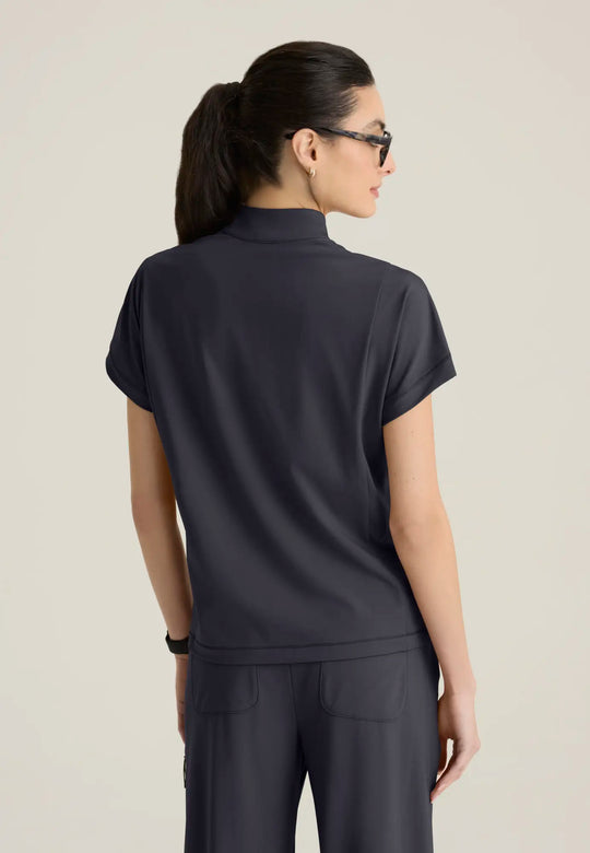 Grey's Anatomy by Barco Scrubs Women's Crystal Top Steel | scrub-supply.com