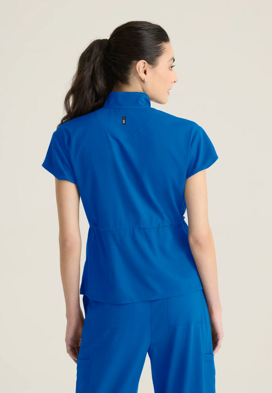 Grey's Anatomy by Barco Scrubs Women's Nina Top New Royal | scrub-supply.com