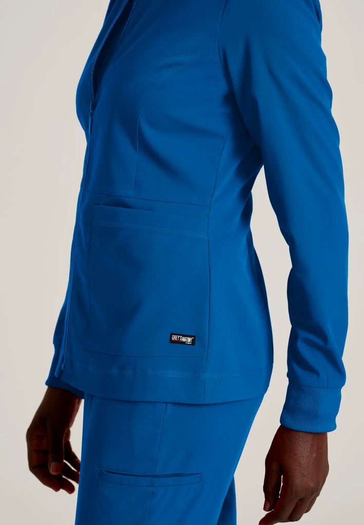 Barco Scrubs Women's Millie Jacket New Royal | scrub-supply.com