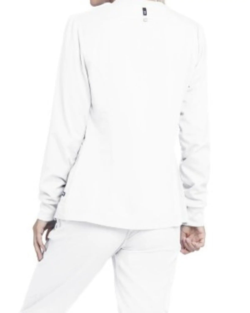 Barco Scrubs Women's Millie Jacket White | scrub-supply.com