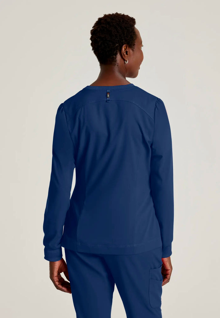 Barco Scrubs Women's Millie Jacket Indigo | scrub-supply.com