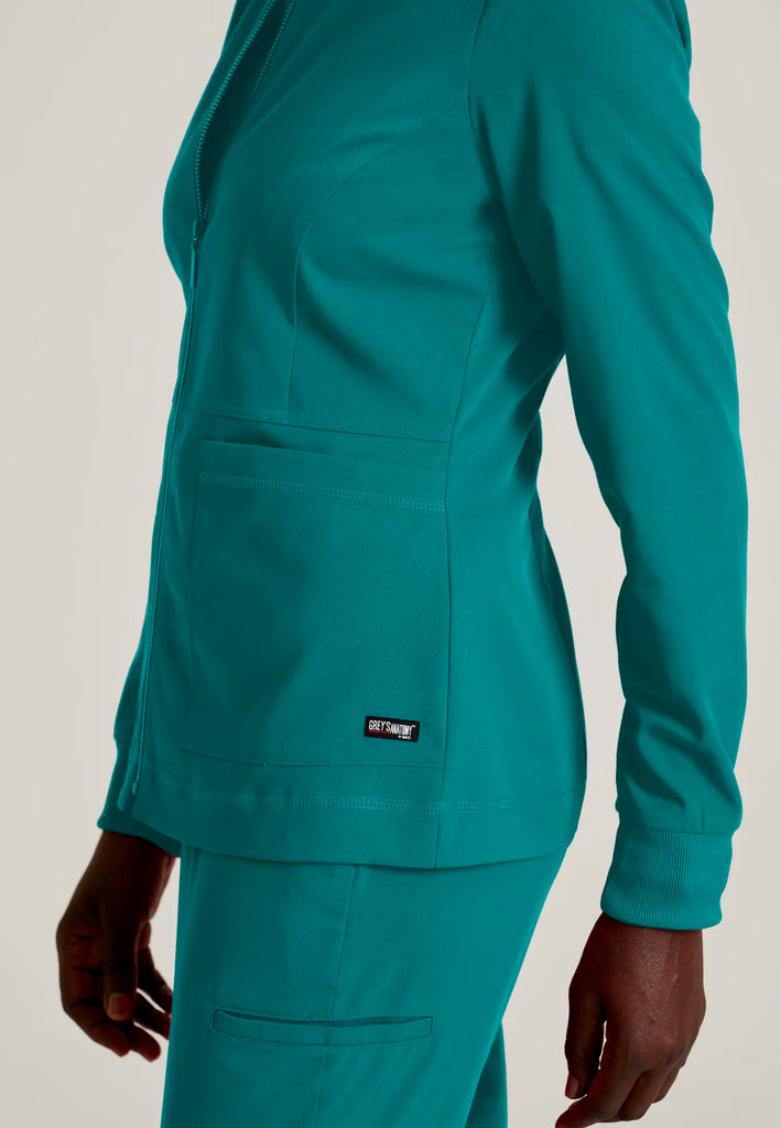 Barco Scrubs Women's Millie Jacket Teal | scrub-supply.com