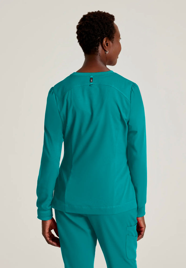 Barco Scrubs Women's Millie Jacket Teal | scrub-supply.com