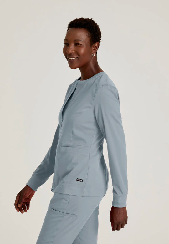 Barco Scrubs Women's Millie Jacket Moonstruck | scrub-supply.com
