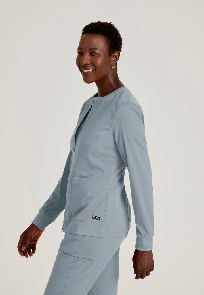 Barco Scrubs Women's Millie Jacket Moonstruck | scrub-supply.com