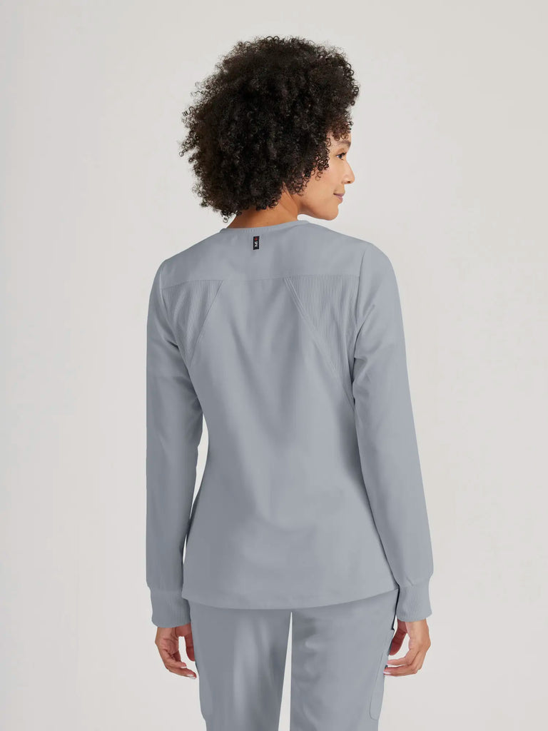 Barco Scrubs Women's Gianna Warmup Moonstruck | scrub-supply.com