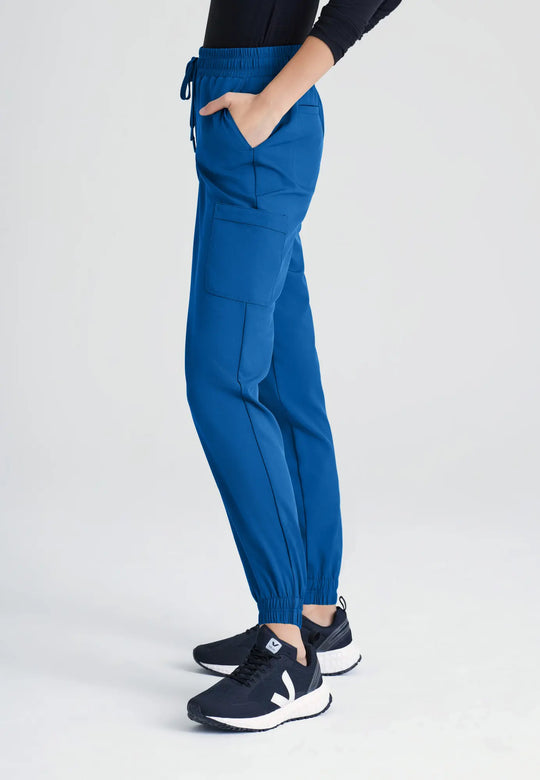 Barco Scrubs Women's Terra Jogger New Royal | scrub-supply.com