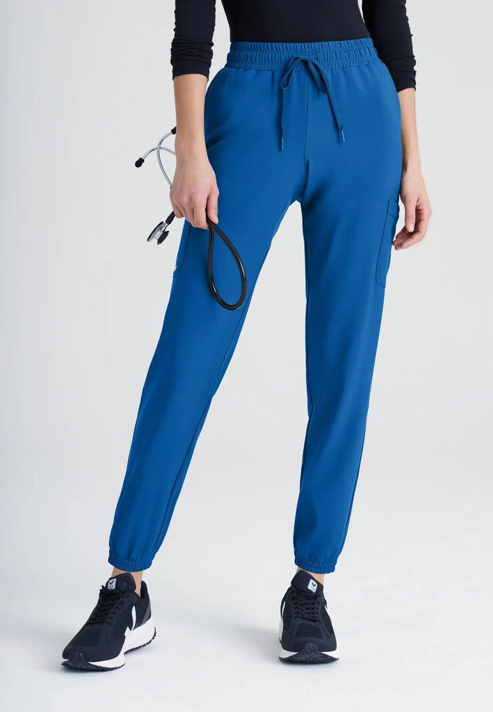 Barco Scrubs Women's Terra Jogger New Royal | scrub-supply.com