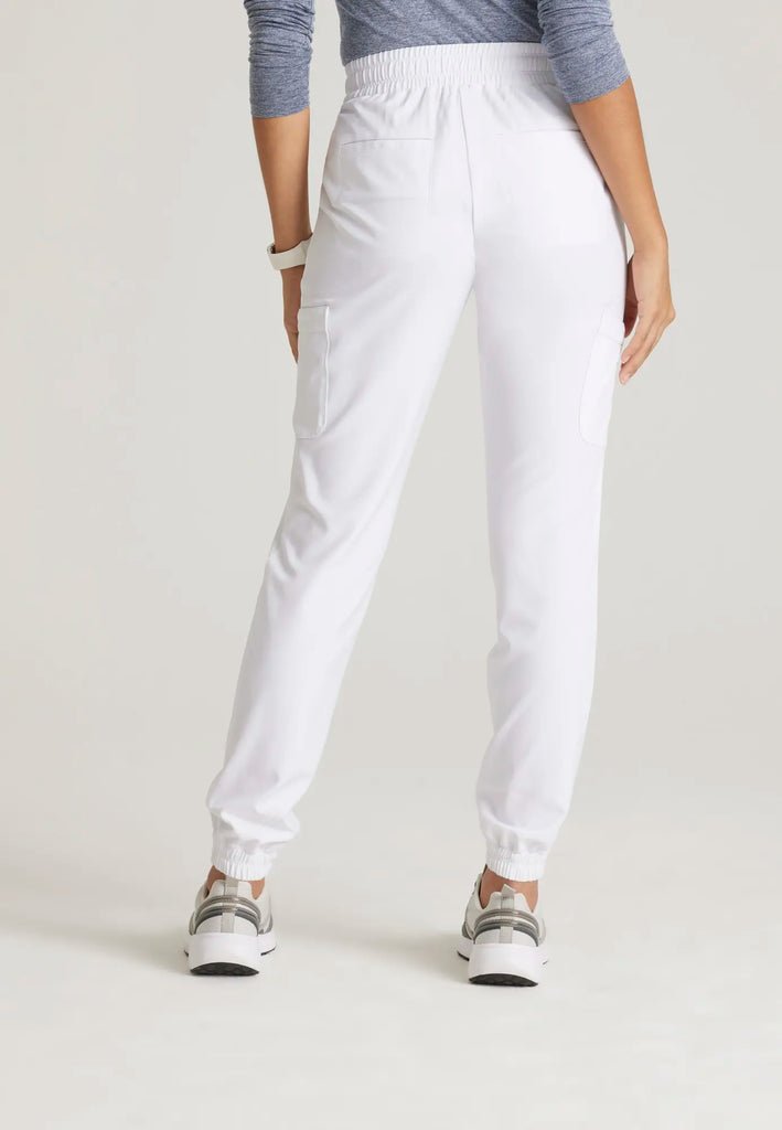 Barco Scrubs Women's Terra Jogger White | scrub-supply.com