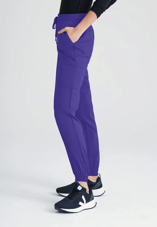Barco Scrubs Women's Terra Jogger New Grape | scrub-supply.com