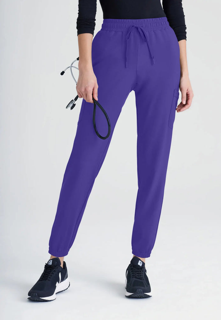 Barco Scrubs Women's Terra Jogger New Grape | scrub-supply.com