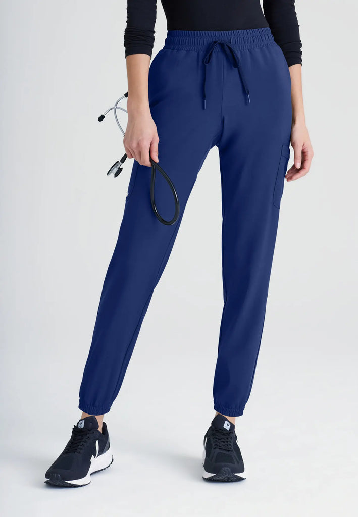 Barco Scrubs Women's Terra Jogger Indigo | scrub-supply.com