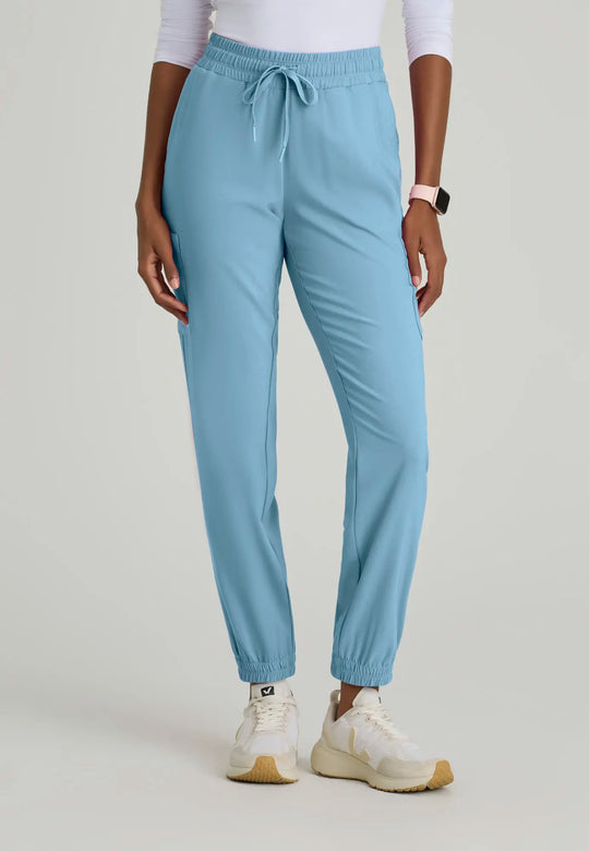 Grey's Anatomy by Barco Scrubs Women's Terra Jogger Ocean Mist | scrub-supply.com