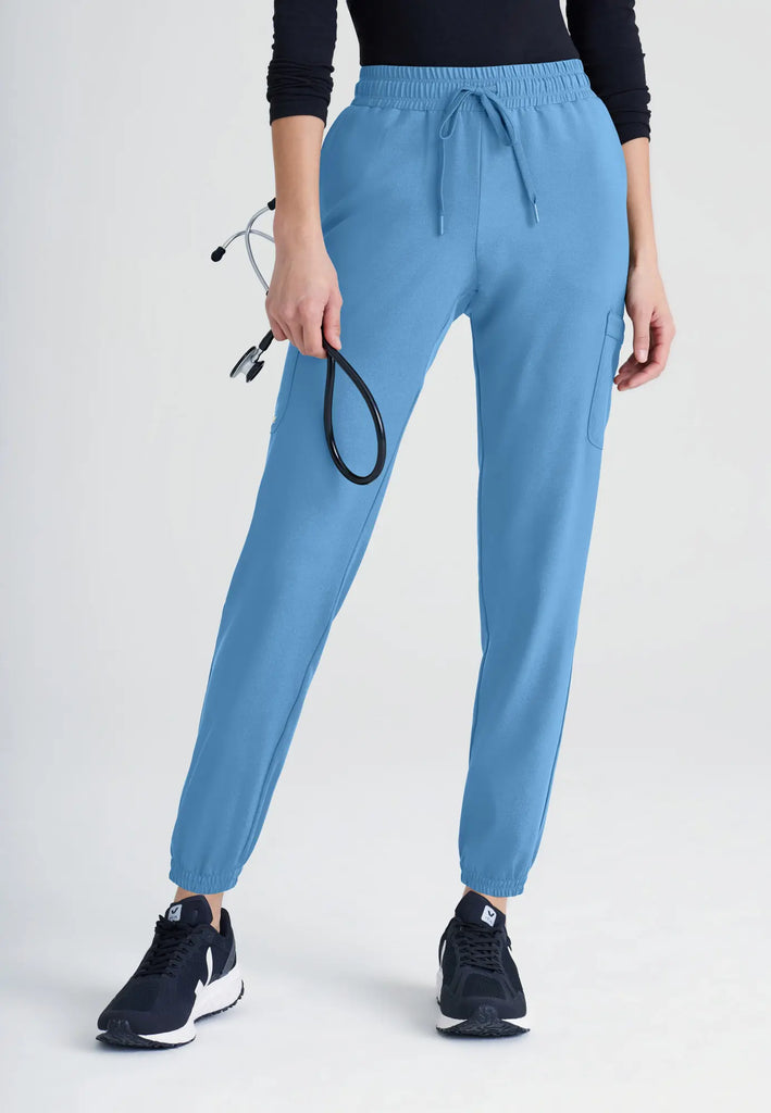 Barco Scrubs Women's Terra Jogger Ceil Blue | scrub-supply.com