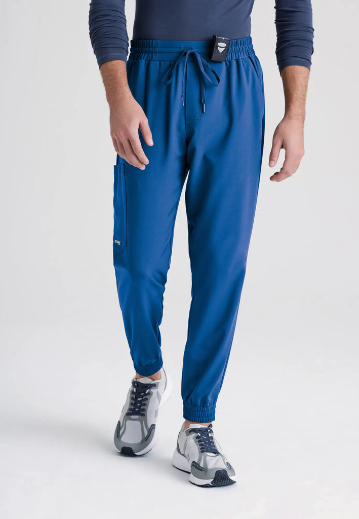 Barco Scrubs Men's Voyager Jogger New Royal | scrub-supply.com