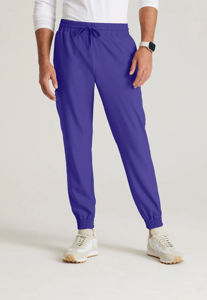 Barco Scrubs Men's Voyager Jogger New Grape | scrub-supply.com