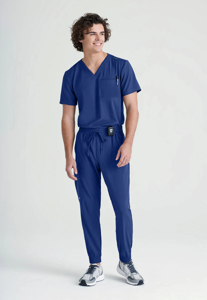 Barco Scrubs Men's Voyager Jogger Indigo | scrub-supply.com