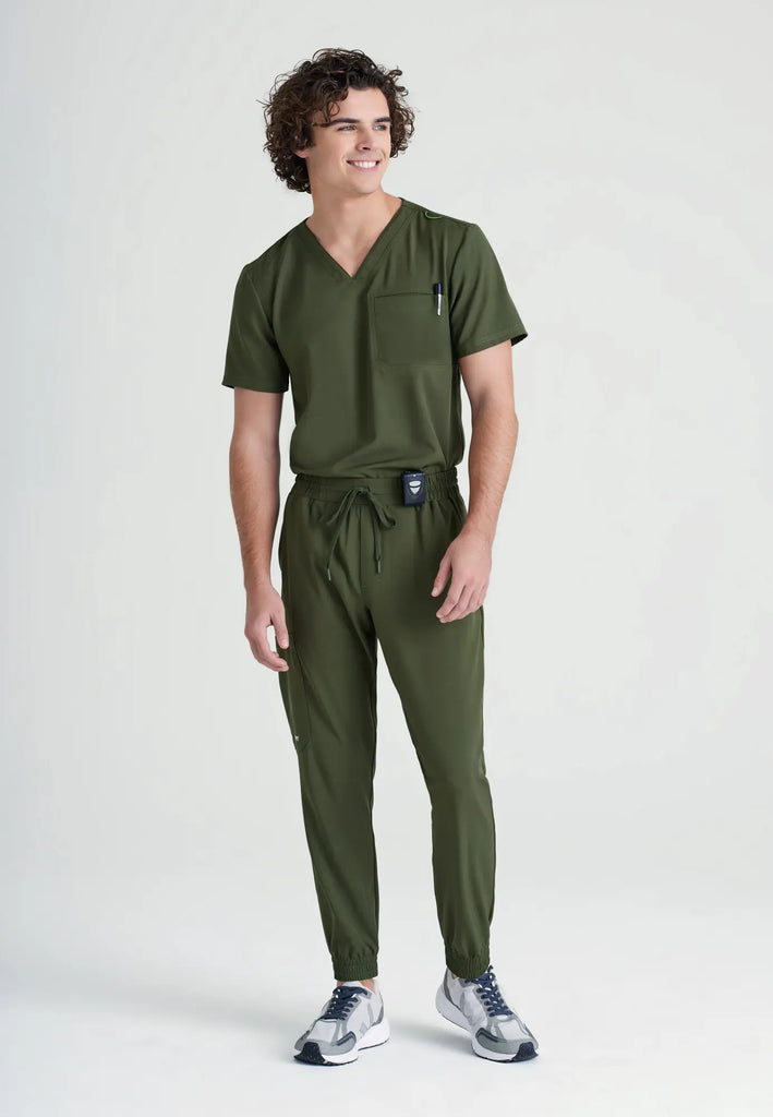 Barco Scrubs Men's Voyager Jogger Fern | scrub-supply.com