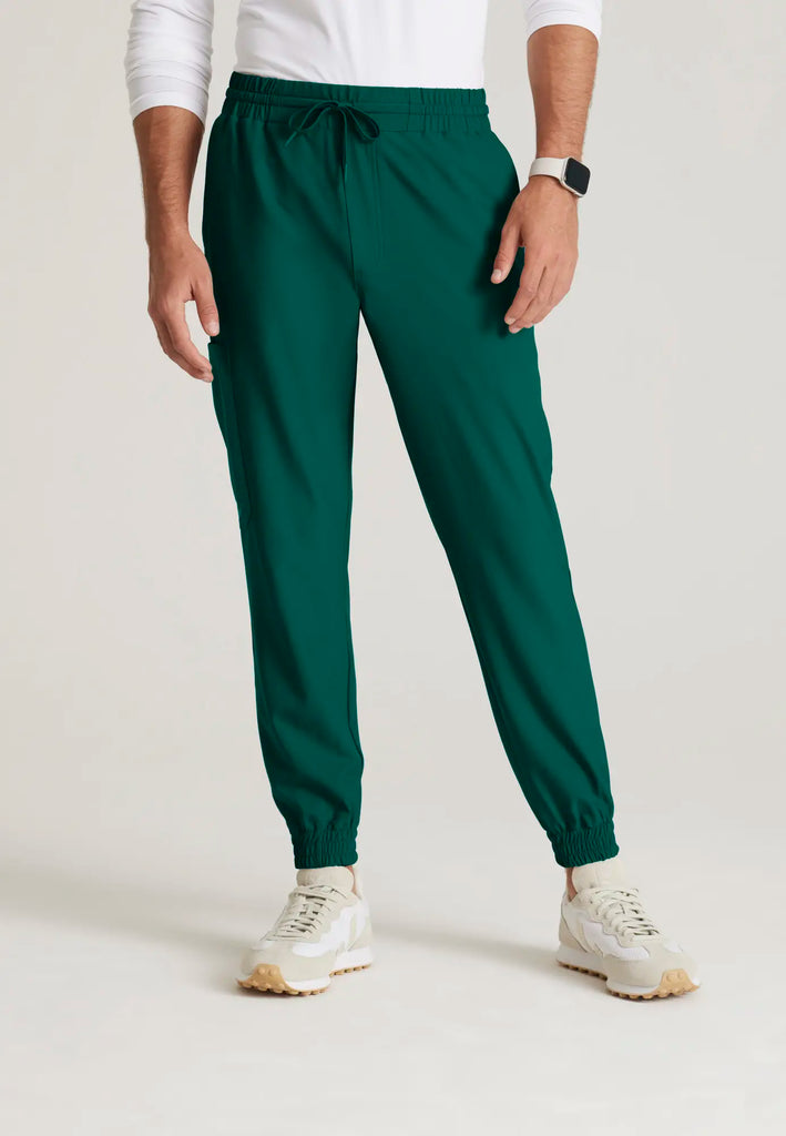 Barco Scrubs Men's Voyager Jogger Hunter Green | scrub-supply.com