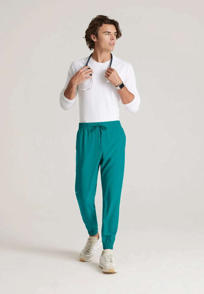 Barco Scrubs Men's Voyager Jogger Teal | scrub-supply.com