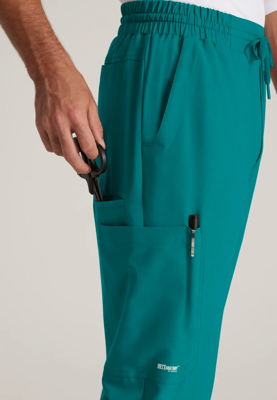 Barco Scrubs Men's Voyager Jogger Teal | scrub-supply.com