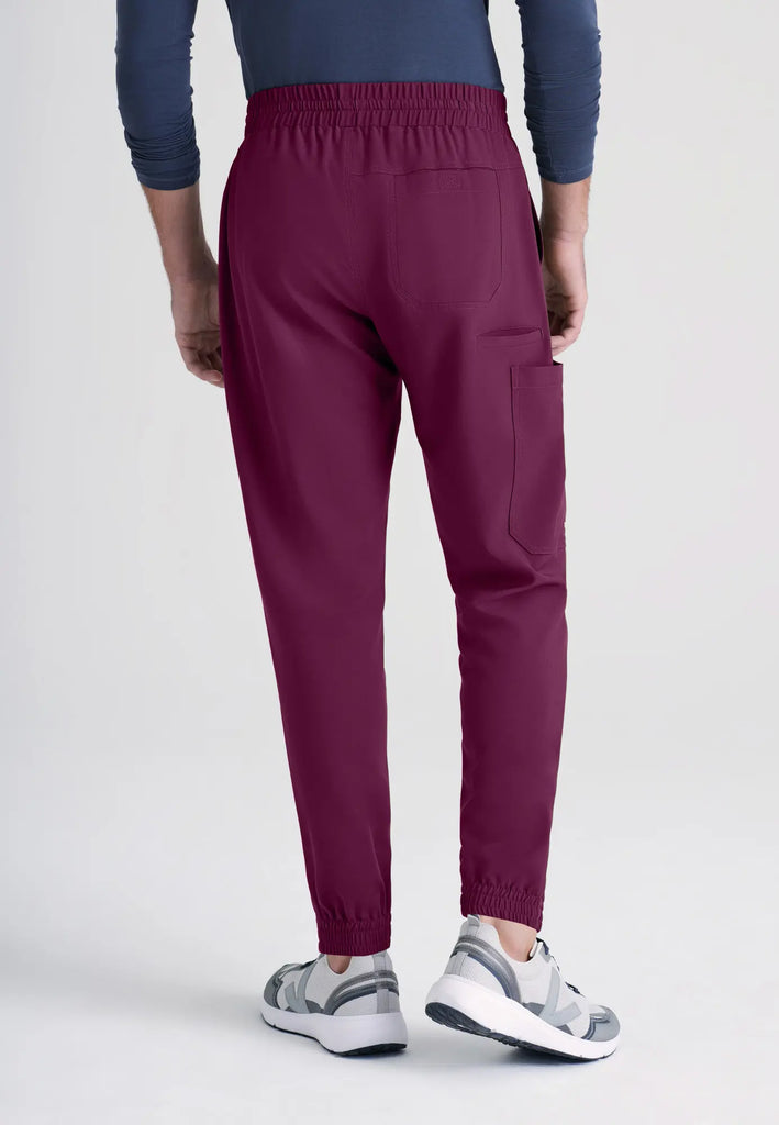 Barco Scrubs Men's Voyager Jogger Wine | scrub-supply.com