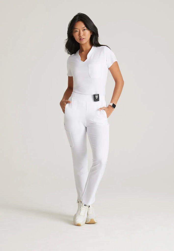 Barco Scrubs Women's Cosmo Pant White | scrub-supply.com