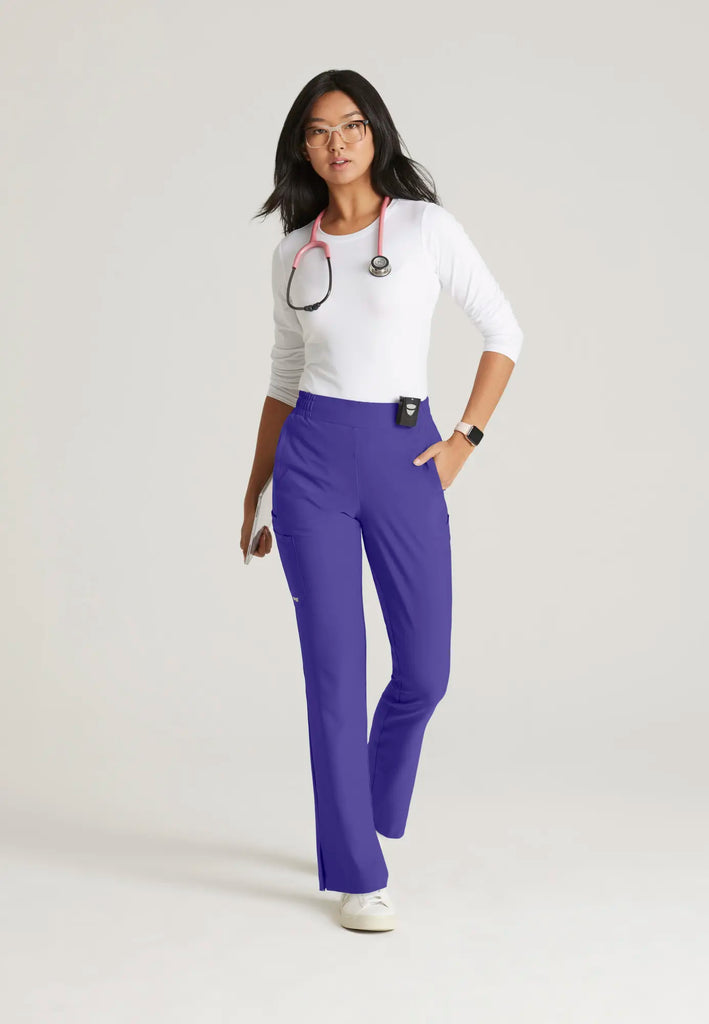 Barco Scrubs Women's Cosmo Pant New Grape | scrub-supply.com