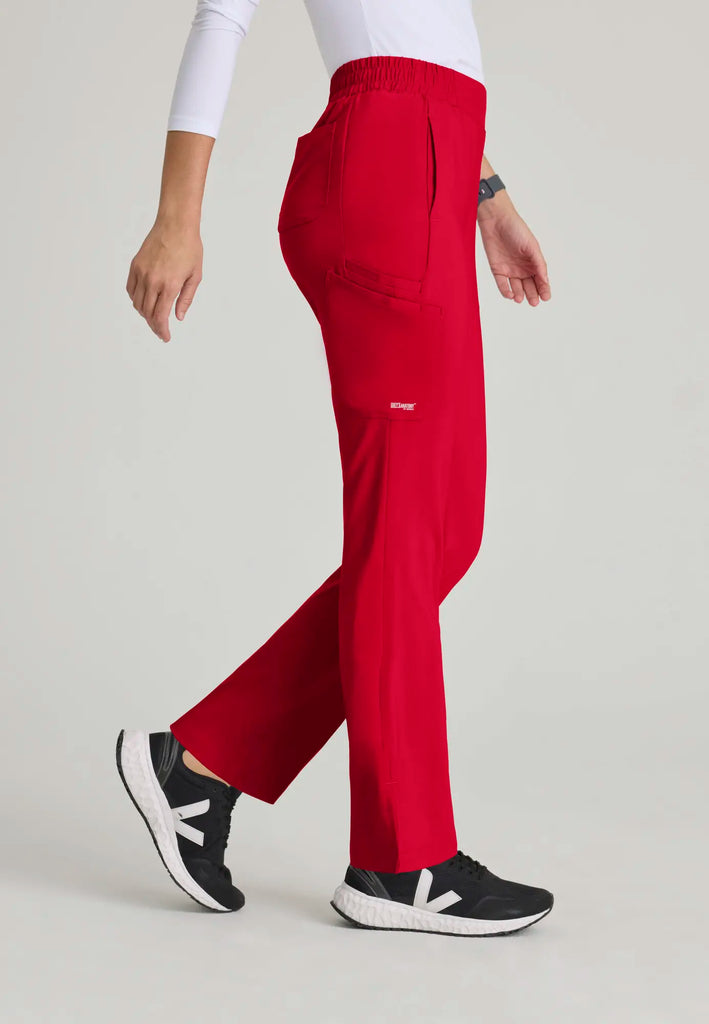 Barco Scrubs Women's Cosmo Pant True Red | scrub-supply.com