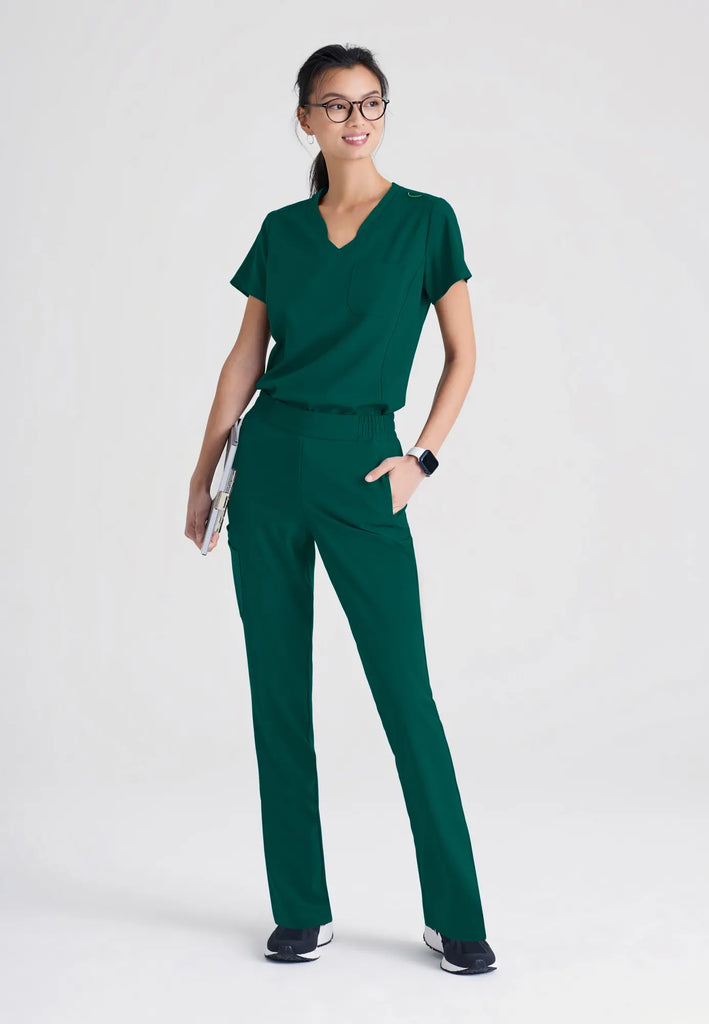 Barco Scrubs Women's Cosmo Pant Hunter Green | scrub-supply.com