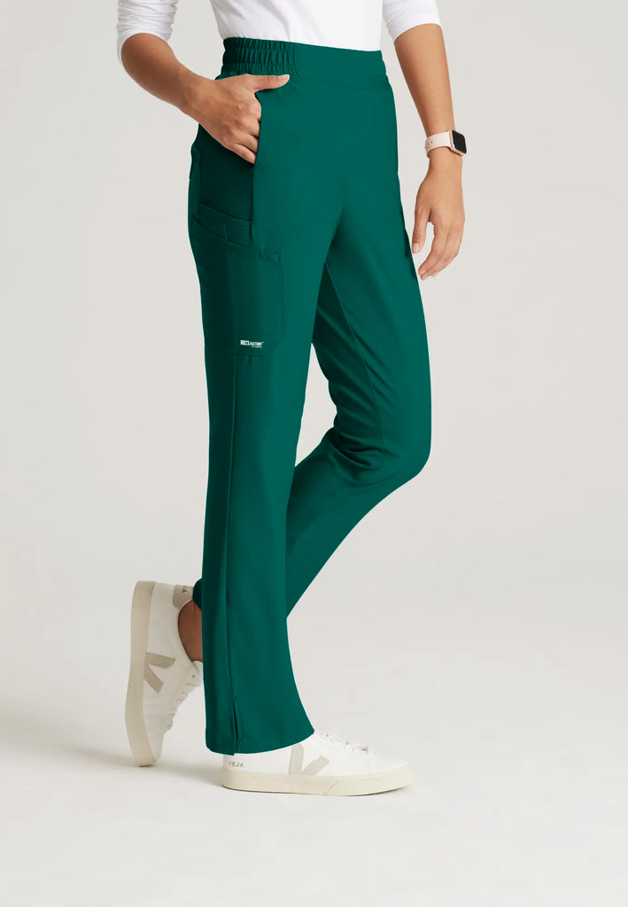 Barco Scrubs Women's Cosmo Pant Hunter Green | scrub-supply.com