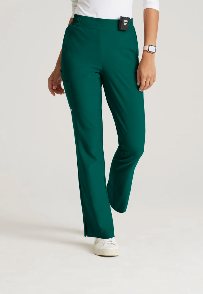 Barco Scrubs Women's Cosmo Pant Hunter Green | scrub-supply.com