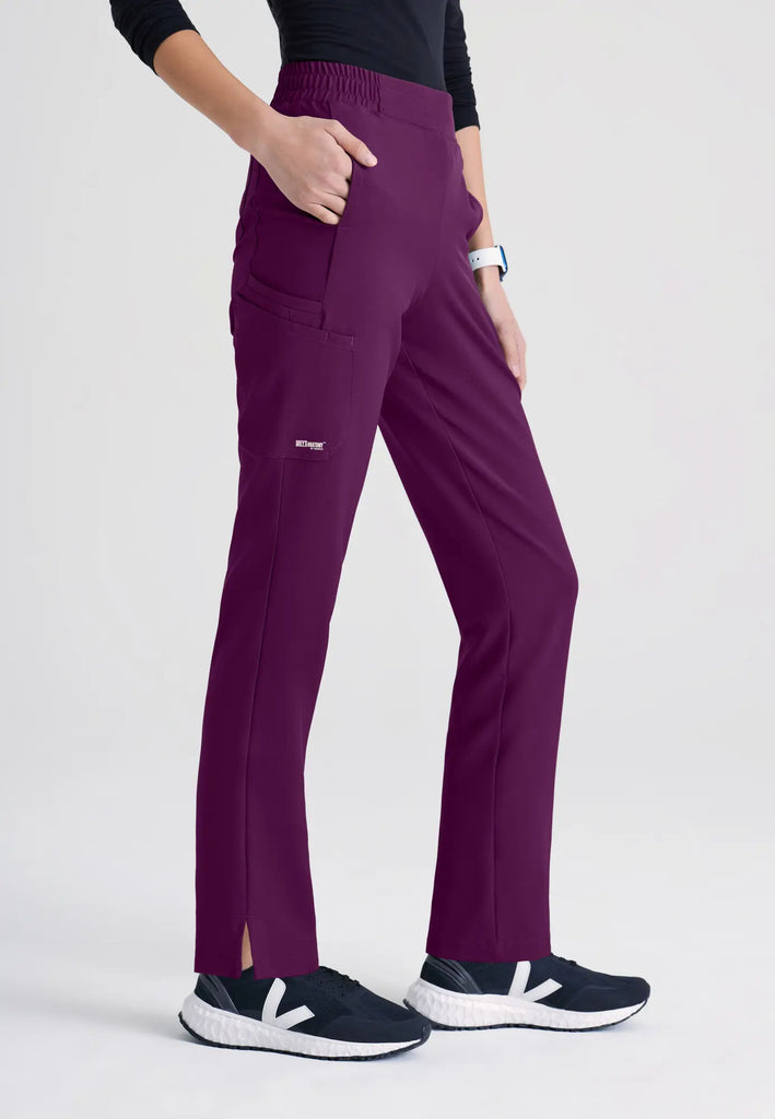 Barco Scrubs Women's Cosmo Pant Wine | scrub-supply.com