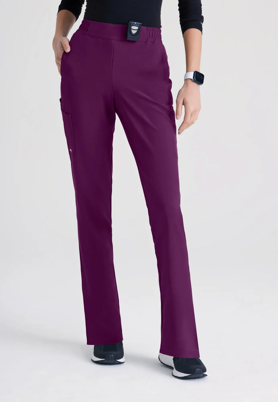 Barco Scrubs Women's Cosmo Pant Wine | scrub-supply.com