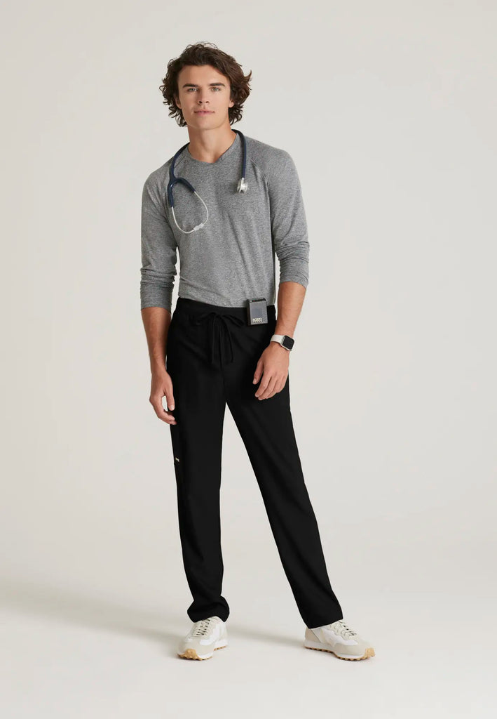 Barco Scrubs Men's Highland Pant Black | scrub-supply.com