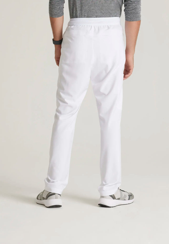 Barco Scrubs Men's Highland Pant White | scrub-supply.com