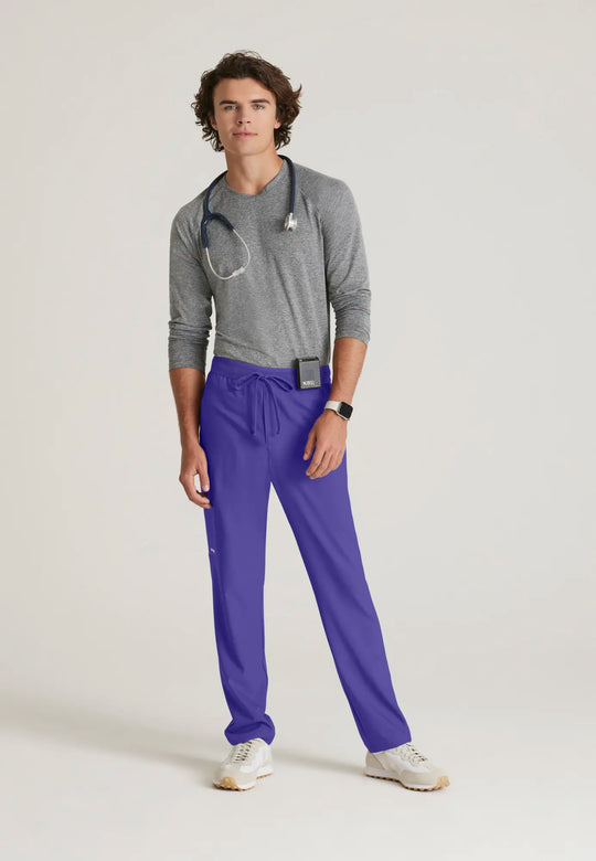 Barco Scrubs Men's Highland Pant New Grape | scrub-supply.com