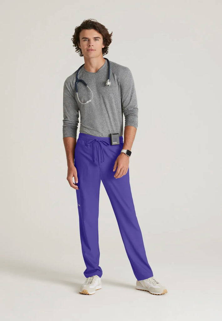 Barco Scrubs Men's Highland Pant New Grape | scrub-supply.com