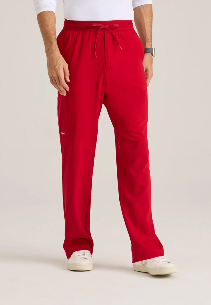 Barco Scrubs Men's Highland Pant True Red | scrub-supply.com