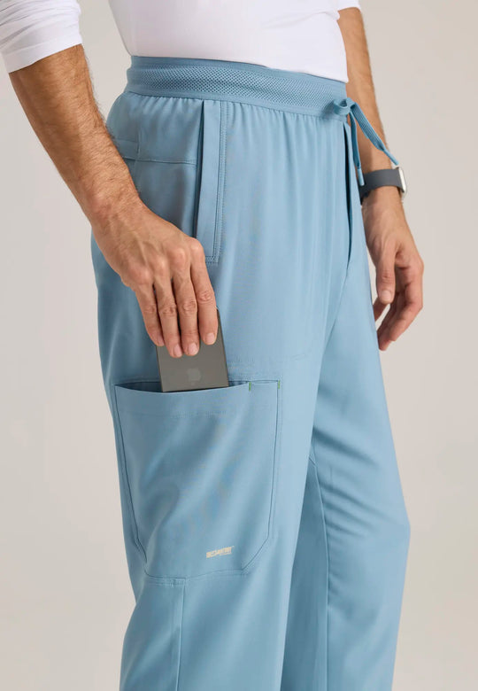 Grey's Anatomy by Barco Scrubs Men's Highland Pant Ocean Mist | scrub-supply.com
